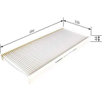 BOSCH 1 987 431 181 Kabinfilter - Cabin Filter BOSCH 1 987 431 181 Kabinfilter - Cabin Filter