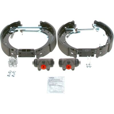 Jarruset BOSCH 0 204 114 518 - Automaattinen säätö - Varusteet mukana - Pyörän sylinteri mukana - 229mm rumpu Jarruset BOSCH 0 204 114 518 - Automaattinen säätö - Varusteet mukana - Pyörän sylinteri mukana - 229mm rumpu