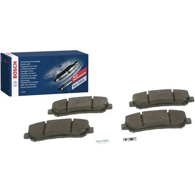 Bosch Bremsbeläge - Low-Metallic WVA 24632 - 58,6mm - 142,1mm - 17mm - Für Nissan, Suzuki Bosch Bremsbeläge - Low-Metallic WVA 24632 - 58,6mm - 142,1mm - 17mm - Für Nissan, Suzuki