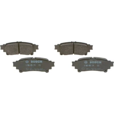 Bosch Takajarrupalasarja Lexus - Low-Metallic, 15,2mm paksuus Bosch Takajarrupalasarja Lexus - Low-Metallic, 15,2mm paksuus