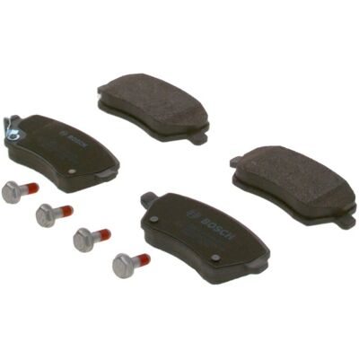 Bosch D10601HA7B Plaquettes de frein - Essieu avant - Certifié ECE-R90 - 1 jeu de 4 plaquettes Bosch D10601HA7B Plaquettes de frein - Essieu avant - Certifié ECE-R90 - 1 jeu de 4 plaquettes
