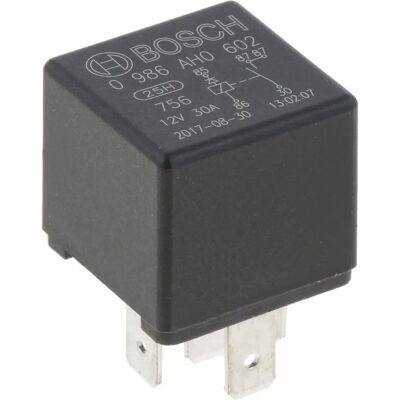 Bosch Relay - 12V, 30A, 5-pin - Relay for vehicle electronics Bosch Relay - 12V, 30A, 5-pin - Relay for vehicle electronics
