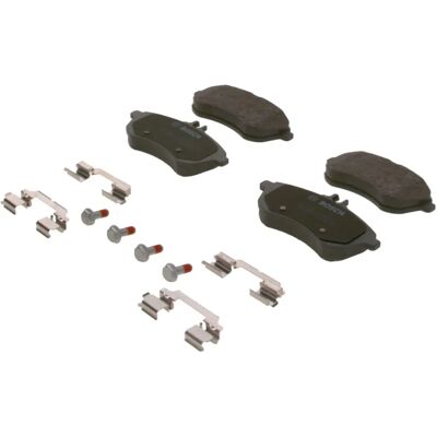 Plaquettes de frein Bosch pour Mercedes C-Class W204 E-Class W212 - Kit de freinage - Publicité Plaquettes de frein Bosch pour Mercedes C-Class W204 E-Class W212 - Kit de freinage - Publicité