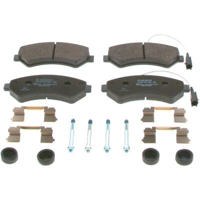 Bosch Bremsbeläge Vorderachse für Citroën Jumper Fiat Ducato - Scheibenbremssatz Bosch Bremsbeläge Vorderachse für Citroën Jumper Fiat Ducato - Scheibenbremssatz