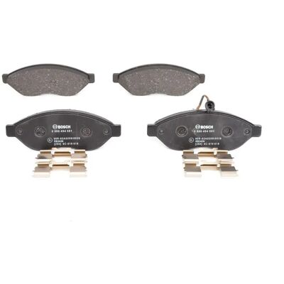 Plaquettes de frein Bosch - Disque ventilé avant, avec capteur Plaquettes de frein Bosch - Disque ventilé avant, avec capteur