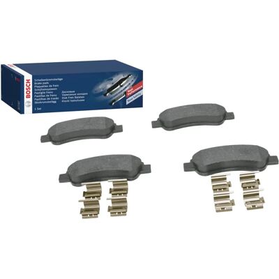 Bosch Fiat Ducato Plaquettes de Frein - Low-Metallic, Accessoires, Ensemble Bosch Fiat Ducato Plaquettes de Frein - Low-Metallic, Accessoires, Ensemble