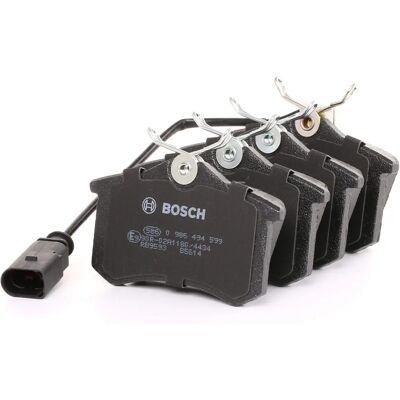 Bosch Bremsbeläge - Modell 7M3698451 - Hinten, Verschleißsensor, Low-Metallic Bosch Bremsbeläge - Modell 7M3698451 - Hinten, Verschleißsensor, Low-Metallic