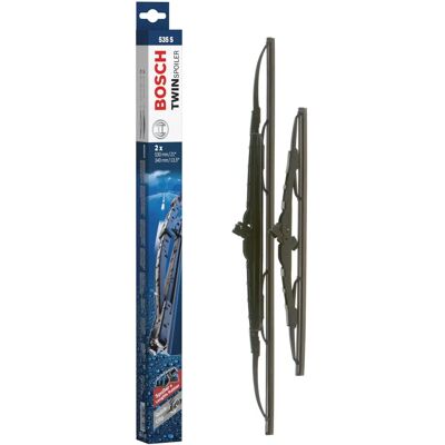 Bosch Spazzola tergicristallo doppio spoiler 535S - Tergicristalli anteriori Bosch Spazzola tergicristallo doppio spoiler 535S - Tergicristalli anteriori