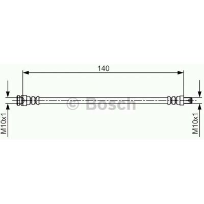 Bosch Modell 55700975 Flexibel bromsslang - Bromsslang Bosch Modell 55700975 Flexibel bromsslang - Bromsslang