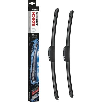Bosch Ar142s Juego de Limpiaparabrisas - Para Fiat 124, Mazda MX-5, Mini - Delantero Bosch Ar142s Juego de Limpiaparabrisas - Para Fiat 124, Mazda MX-5, Mini - Delantero