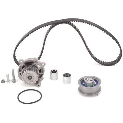 Bosch Wasserpumpe + Zahnriemensatz - Kompatibel mit VW, Audi, Skoda, Seat Bosch Wasserpumpe + Zahnriemensatz - Kompatibel mit VW, Audi, Skoda, Seat
