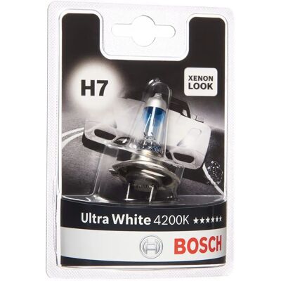 Ampoule phare Bosch Ultra White 4200K - PX26D - 12V 55W Ampoule phare Bosch Ultra White 4200K - PX26D - 12V 55W