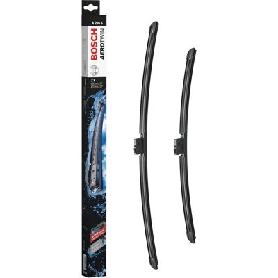 Bosch A205s Limpiaparabrisas Delantero 600/475mm - Limpiaparabrisas Bosch A205s Limpiaparabrisas Delantero 600/475mm - Limpiaparabrisas