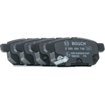 Bosch Μοντέλο 0 986 494 748 Σετ δαγκάνες φρένων με χαμηλή περιεκτικότητα σε μέταλλο - Σετ δαγκανών φρένων Bosch Μοντέλο 0 986 494 748 Σετ δαγκάνες φρένων με χαμηλή περιεκτικότητα σε μέταλλο - Σετ δαγκανών φρένων