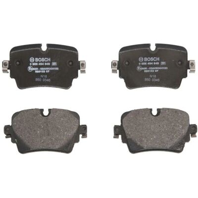 Bosch Set plăcuțe frână spate Jaguar F-Type - Low-Metallic, 4 Plăcuțe Bosch Set plăcuțe frână spate Jaguar F-Type - Low-Metallic, 4 Plăcuțe