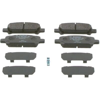Bosch 0 986 494 770 Kit plăcuțe frână - Față - Disc Bosch 0 986 494 770 Kit plăcuțe frână - Față - Disc