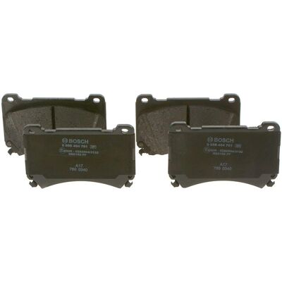 Bosch Hyundai Equus Plăcuțe de frână Low-Metallic - Set pentru disc Bosch Hyundai Equus Plăcuțe de frână Low-Metallic - Set pentru disc
