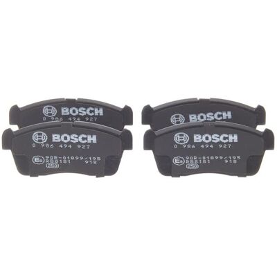 Bosch Modell 0 986 494 927 Niedrigmetallisches Bremsbeläge-Kit für Suzuki, Daihatsu, Toyota, Subaru, Chevrolet Bosch Modell 0 986 494 927 Niedrigmetallisches Bremsbeläge-Kit für Suzuki, Daihatsu, Toyota, Subaru, Chevrolet