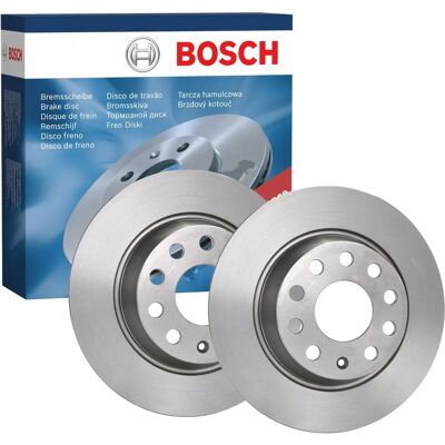 Bosch Bremsscheiben - Hinterachse - ECE-R90 Zertifiziert - 2 Stück Bosch Bremsscheiben - Hinterachse - ECE-R90 Zertifiziert - 2 Stück