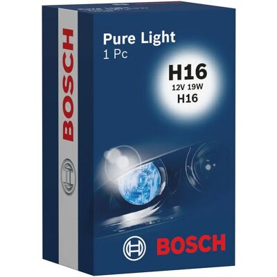 Bosch H16 12V 19W Halogenowa żarówka samochodowa - Reflektor Bosch H16 12V 19W Halogenowa żarówka samochodowa - Reflektor