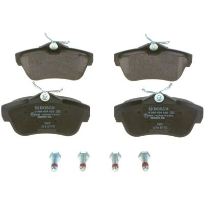 Bosch BP2457 Placute de frână spate - Pachet cu 4 Bosch BP2457 Placute de frână spate - Pachet cu 4