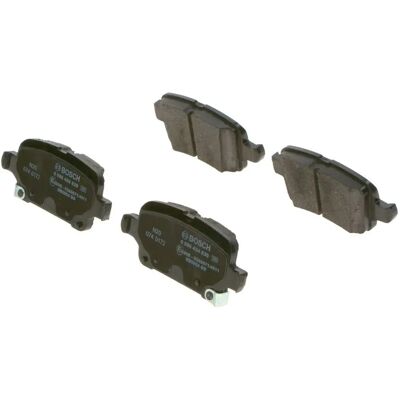 Bosch Pastillas de freno traseras - Certificación ECE-R90 - Pack de 4 Bosch Pastillas de freno traseras - Certificación ECE-R90 - Pack de 4