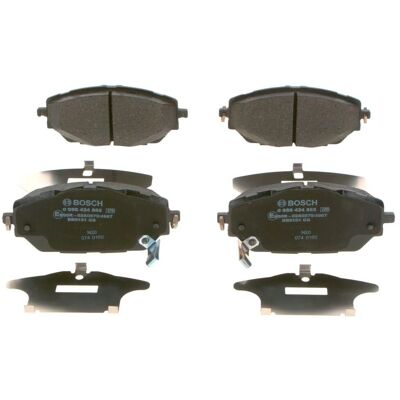 Bosch Jarrulevyn Palat - Malli 0 986 424 865 - Jarrulevyn palat sarja kulumisenilmaisimella Bosch Jarrulevyn Palat - Malli 0 986 424 865 - Jarrulevyn palat sarja kulumisenilmaisimella