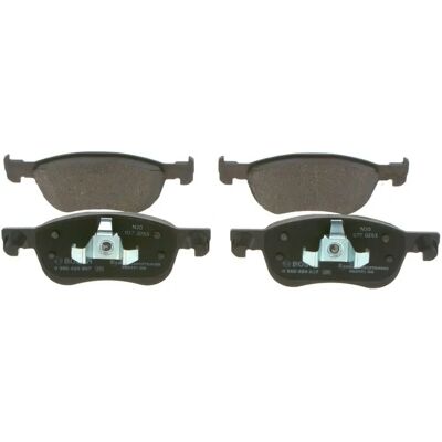Bosch Plaquettes de frein avant pour Ford Fiesta Mk7 - Faible métal, 4 pièces Bosch Plaquettes de frein avant pour Ford Fiesta Mk7 - Faible métal, 4 pièces