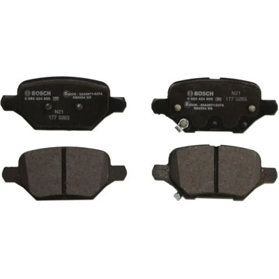 Bosch Mokka Hinterachse Bremsbeläge - Bremssatz für Chevrolet Trax Bosch Mokka Hinterachse Bremsbeläge - Bremssatz für Chevrolet Trax