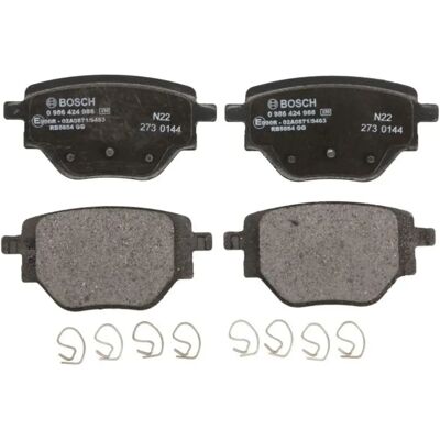 Bosch Jeu de Plaquettes de Frein - Essieu Arrière Citroën C4, Opel Corsa, Peugeot 2008 II Bosch Jeu de Plaquettes de Frein - Essieu Arrière Citroën C4, Opel Corsa, Peugeot 2008 II