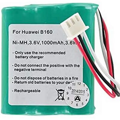 Huawei - B160 - 3.6V - 1000mAh NiMH - Bateria Huawei - B160 - 3.6V - 1000mAh NiMH - Bateria