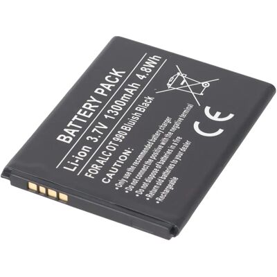 Bateria Li-Ion 1300mAh Preta para Alcatel One Touch 990 Bateria Li-Ion 1300mAh Preta para Alcatel One Touch 990