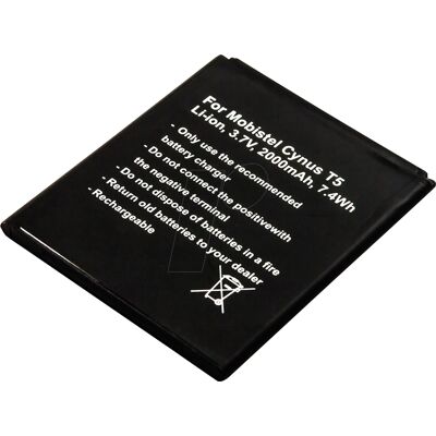 INDIGO BIRD 1700mAh 3.7V Smartphone Battery - Mobistel Cynus T5 INDIGO BIRD 1700mAh 3.7V Smartphone Battery - Mobistel Cynus T5