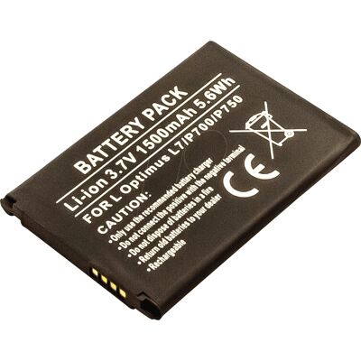 INDIGO BIRD 1500mAh 3.7V Akku für LG Smartphones - P750, P700, L7 INDIGO BIRD 1500mAh 3.7V Akku für LG Smartphones - P750, P700, L7