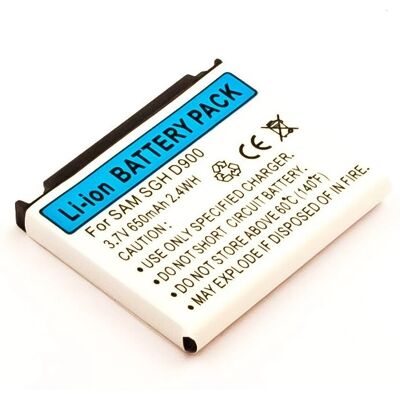 Bateria INDIGO BIRD 650mAh 3.7V para Samsung SGH-D900 - Bateria Bateria INDIGO BIRD 650mAh 3.7V para Samsung SGH-D900 - Bateria