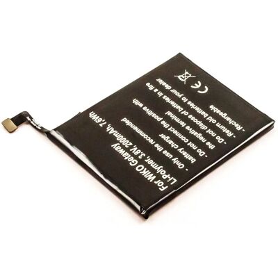 Wiko - Getaway - 2000mAh - Li-Polymer - Battery Wiko - Getaway - 2000mAh - Li-Polymer - Battery