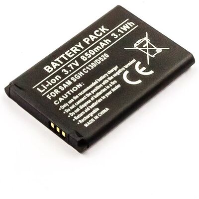 SAMSUNG - SGH C130 D520 - 850mAh - 3,7V Li-Ion Bateria SAMSUNG - SGH C130 D520 - 850mAh - 3,7V Li-Ion Bateria