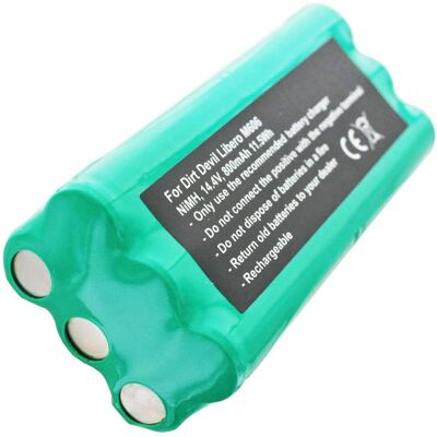 Batería Dirt Devil M606 - 800mAh 14.4V NiMH Batería Dirt Devil M606 - 800mAh 14.4V NiMH
