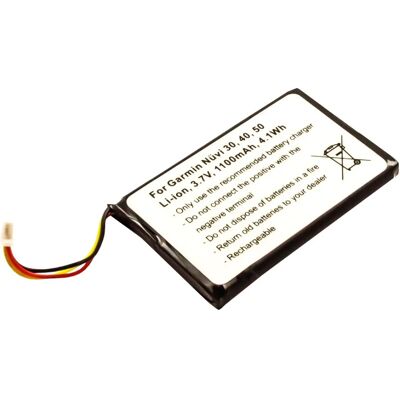Garmin Nüvi 30/50 - 1100mAh - 3.7V - Li-Ion Batería Garmin Nüvi 30/50 - 1100mAh - 3.7V - Li-Ion Batería