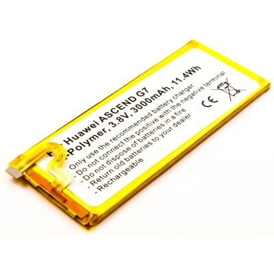 INDIGO BIRD 3000mAh Huawei Smartphone Battery - G620-L72, G620-L75, G7 INDIGO BIRD 3000mAh Huawei Smartphone Battery - G620-L72, G620-L75, G7