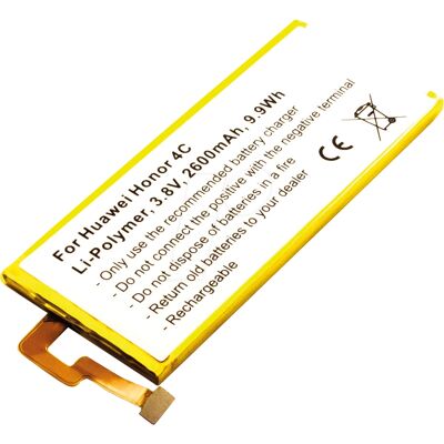 Bateria Huawei Honor 4C - 2550mAh, proteção IC, CE Bateria Huawei Honor 4C - 2550mAh, proteção IC, CE