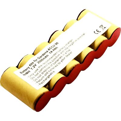 Gardena ACCU 90 NiMH Battery - 2000mAh - 7.2V - Battery Gardena ACCU 90 NiMH Battery - 2000mAh - 7.2V - Battery