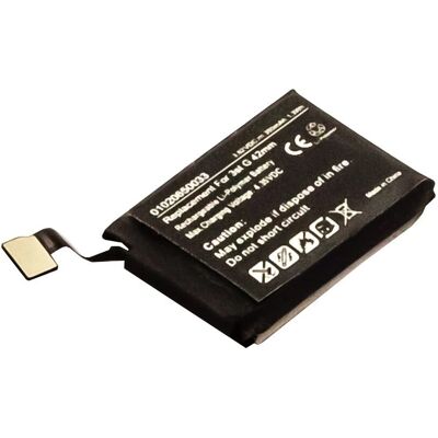 App Watch3 - Watch3 Battery - 42mm - 350mAh - Battery App Watch3 - Watch3 Battery - 42mm - 350mAh - Battery
