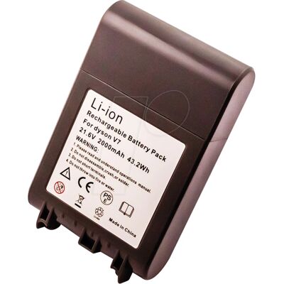FREI AKKU Batería de repuesto V7 - Litio 2000mAh Aspiradora FREI AKKU Batería de repuesto V7 - Litio 2000mAh Aspiradora