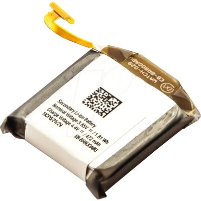 FREI AKKU Galaxy Watch 46mm Akku - Ersatz Li-Po, 472mAh - Smartwatch Batterie FREI AKKU Galaxy Watch 46mm Akku - Ersatz Li-Po, 472mAh - Smartwatch Batterie