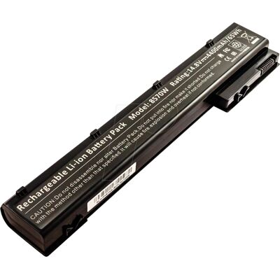 Batería para portátil HP 8560w - 4400mAh Li-ion Batería para portátil HP 8560w - 4400mAh Li-ion