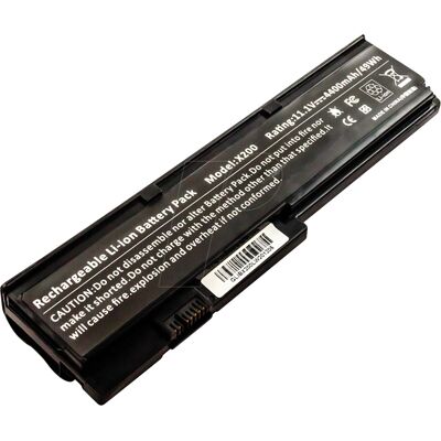 Bateria para laptop Lenovo ThinkPad X200 - 10.8V 4400mAh Bateria para laptop Lenovo ThinkPad X200 - 10.8V 4400mAh
