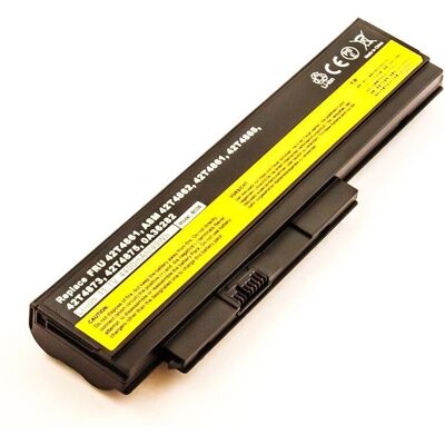 FREI 53708 - Bateria para Lenovo ThinkPad X220 - Íon de lítio 4400mAh FREI 53708 - Bateria para Lenovo ThinkPad X220 - Íon de lítio 4400mAh