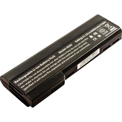 HP 8560p Laptop Battery - 11.1V 6600mAh 73.3Wh Li-Ion HP 8560p Laptop Battery - 11.1V 6600mAh 73.3Wh Li-Ion