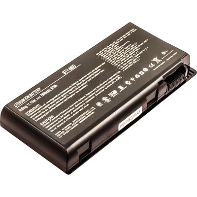 FREI AKKU 53756 - Portable Battery for MSI - Li-Ion 7800mAh FREI AKKU 53756 - Portable Battery for MSI - Li-Ion 7800mAh